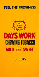 DAYS WORK  PLUG TOBACCO 15CT 